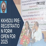 KKHSOU Pre Registration Form Open For 2025